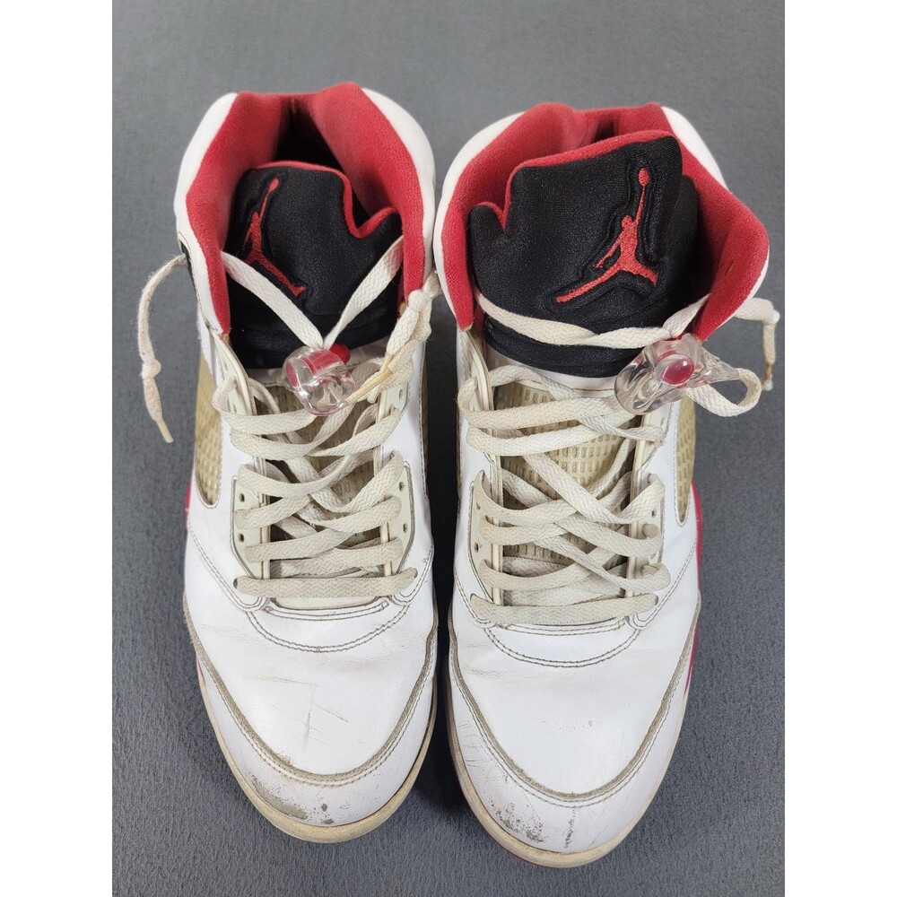 Nike Air Jordan 5 Retro Fire Red Shoes Mens Size 14 136027-120 OG